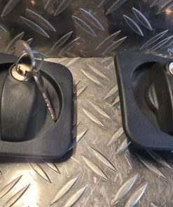 2 x Schrankgriff Schloss für Universalschrank SSI Schäfer