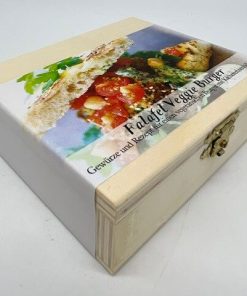 „Falafel Veggie Burger“ Gewürzkasten Feuer & Glas – 55g